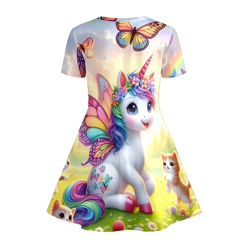 Girl Rainbow Unicorn and Kitte - đánh giá và giá Games Garden Party