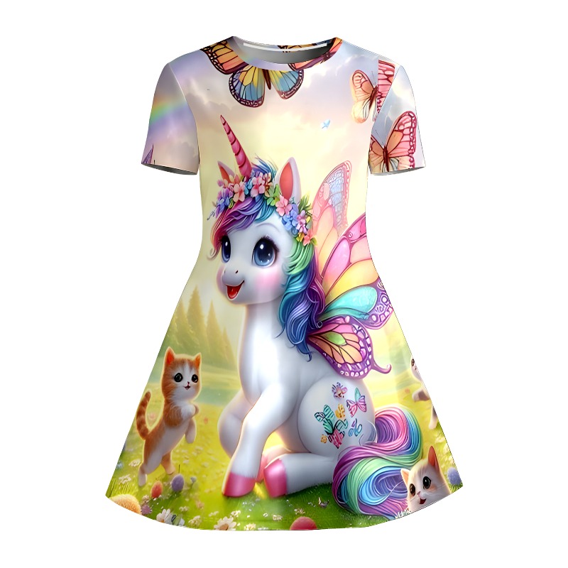 Girl Rainbow Unicorn and Kitte - đánh giá và giá Games Garden Party
