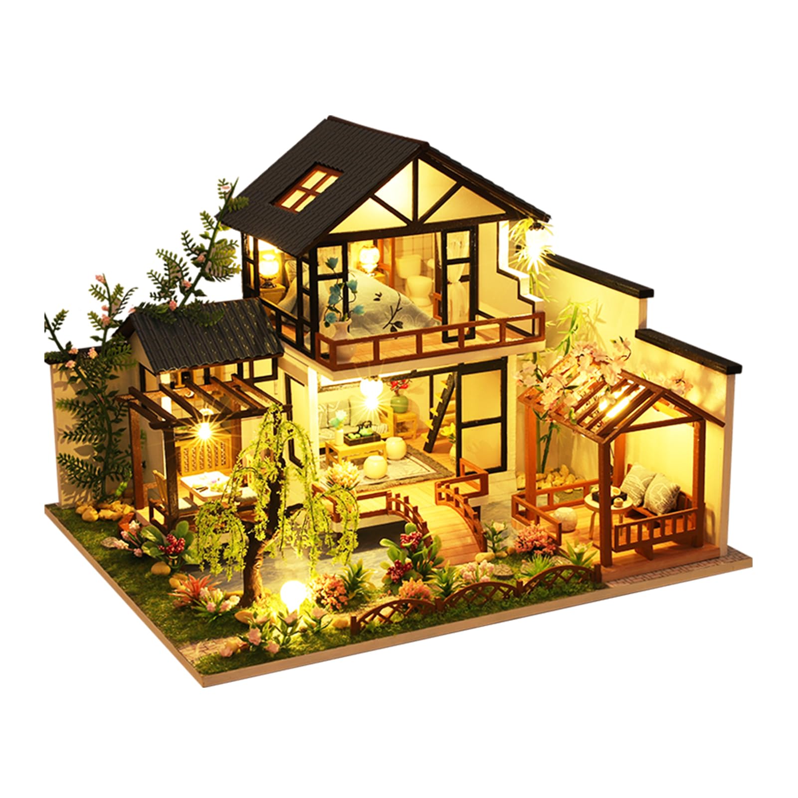 DIY Creative Cottage Bamboo Cr - đánh giá và giá Games Garden Party