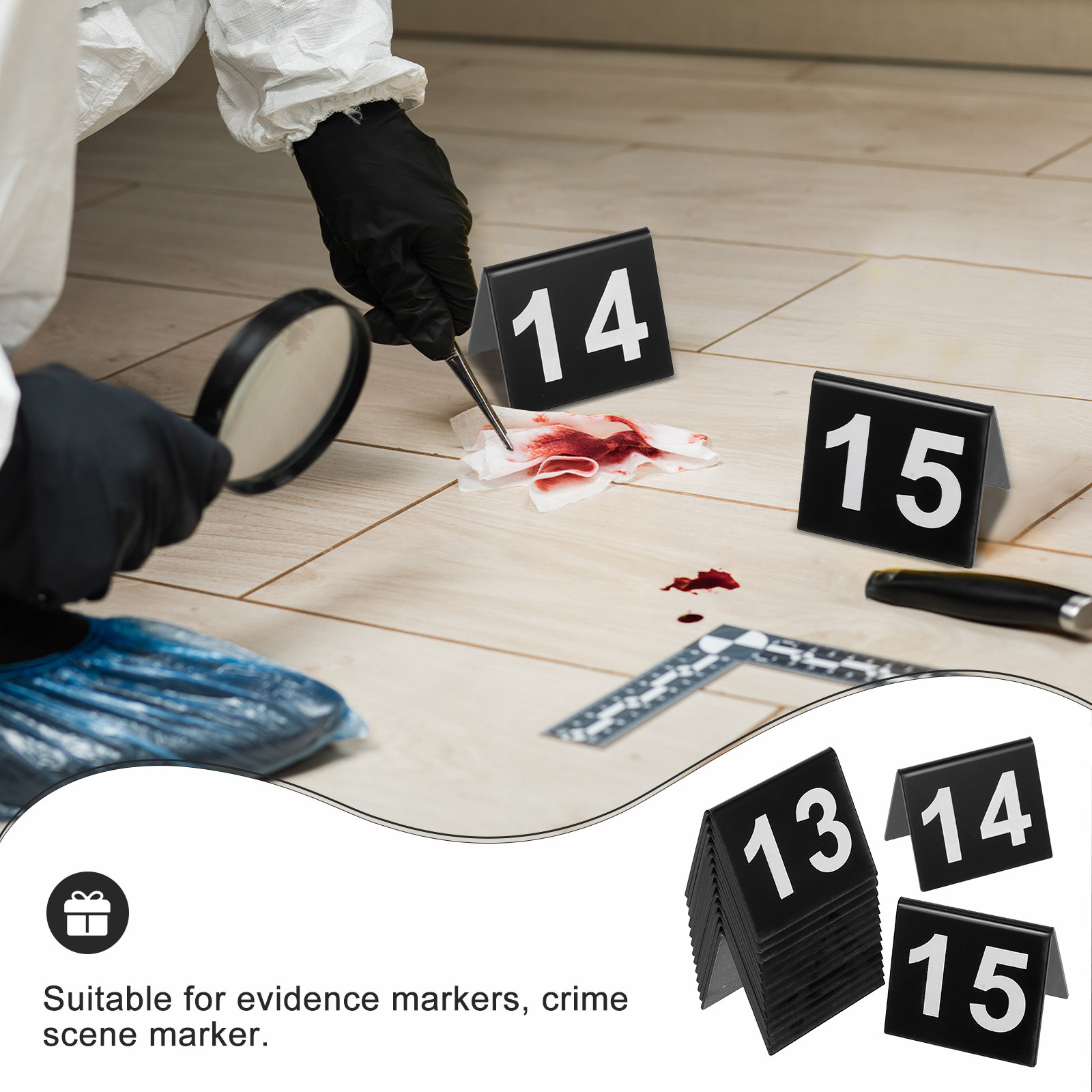 15Pcs Acrylic Double-Sided Num - đánh giá và giá Party Games No Props