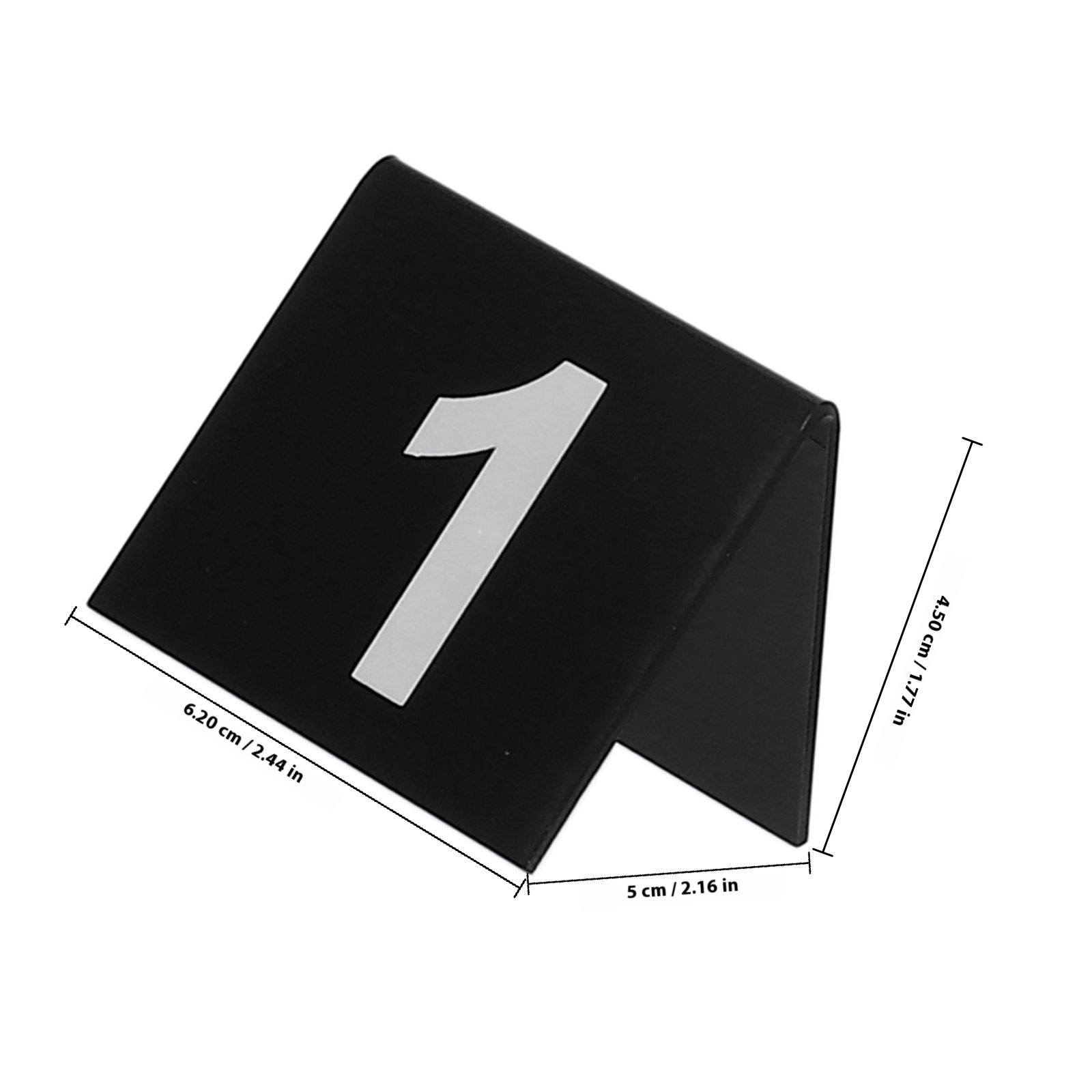 15Pcs Acrylic Double-Sided Num - đánh giá và giá Party Games No Props