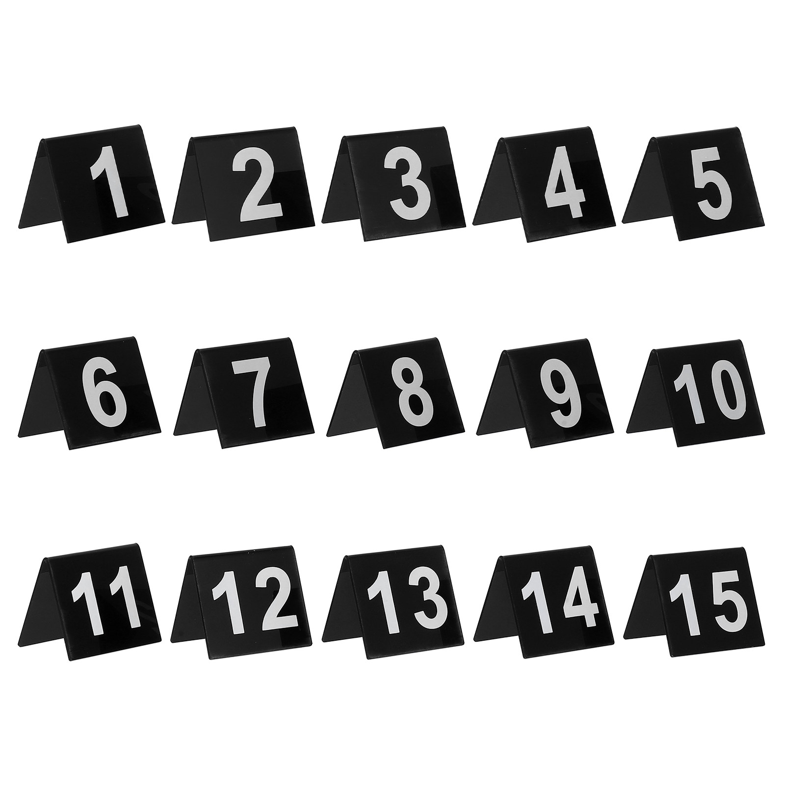 15Pcs Acrylic Double-Sided Num - đánh giá và giá Party Games No Props