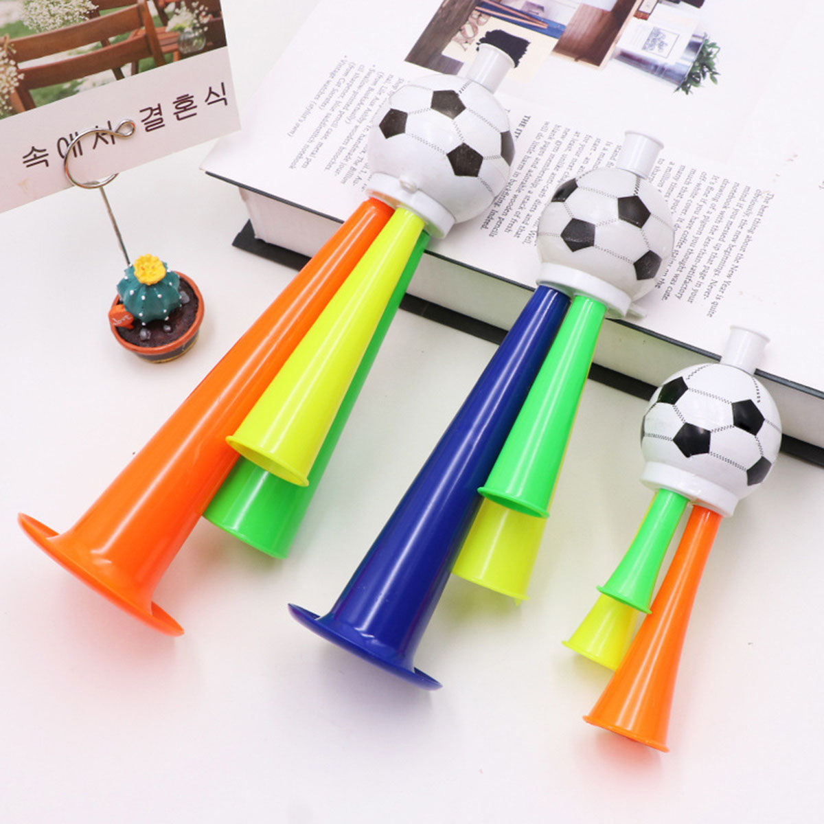 3Pcs 3-Hole Plastic Football S - đánh giá và giá Party Games No Props