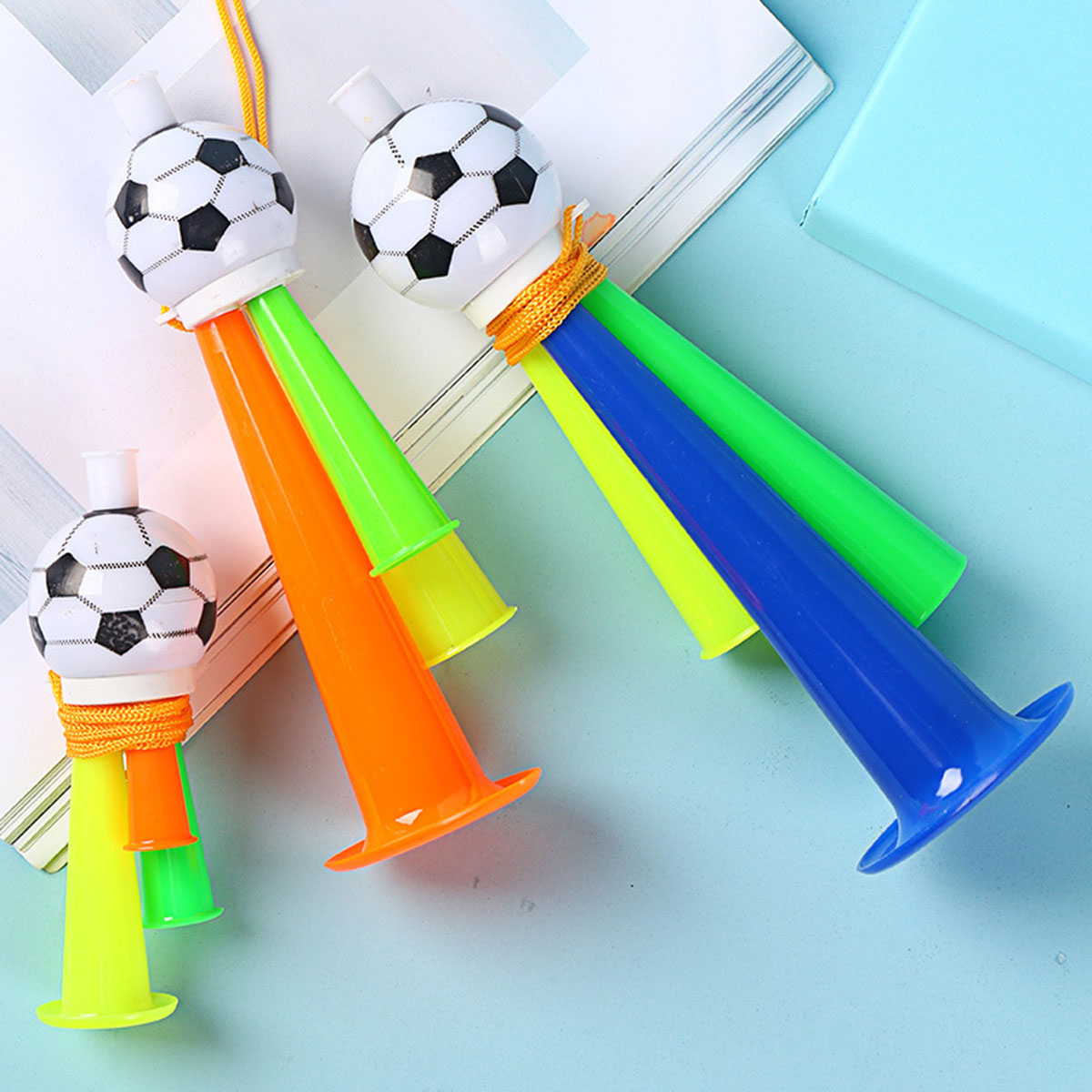 3Pcs 3-Hole Plastic Football S - đánh giá và giá Party Games No Props