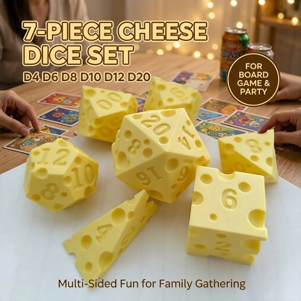 Creative Irregular Cheese Shap - đánh giá và giá Party Games No Props