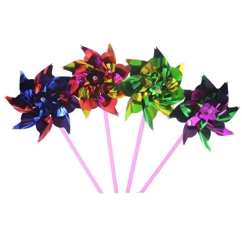 6Pcs Plastic Windmill Pinwheel - đánh giá và giá Games Garden Party