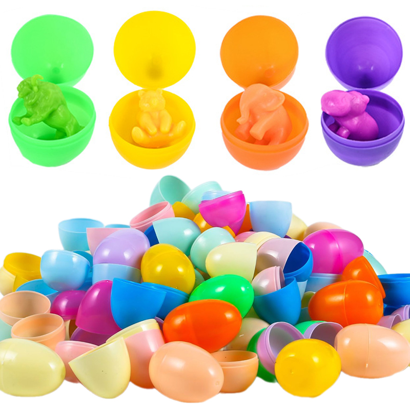12/24Pcs Empty Easter Eggs Pla - đánh giá và giá Party Games Egg