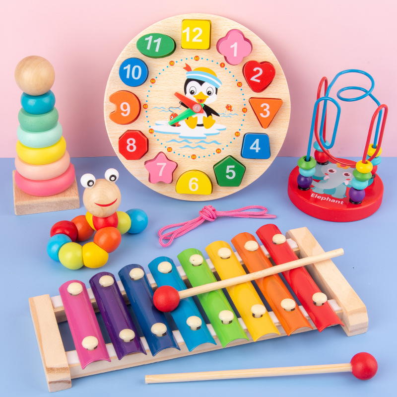 Montessori Baby Toys Kids 3D W - đánh giá và giá Party Games Kids Birthday