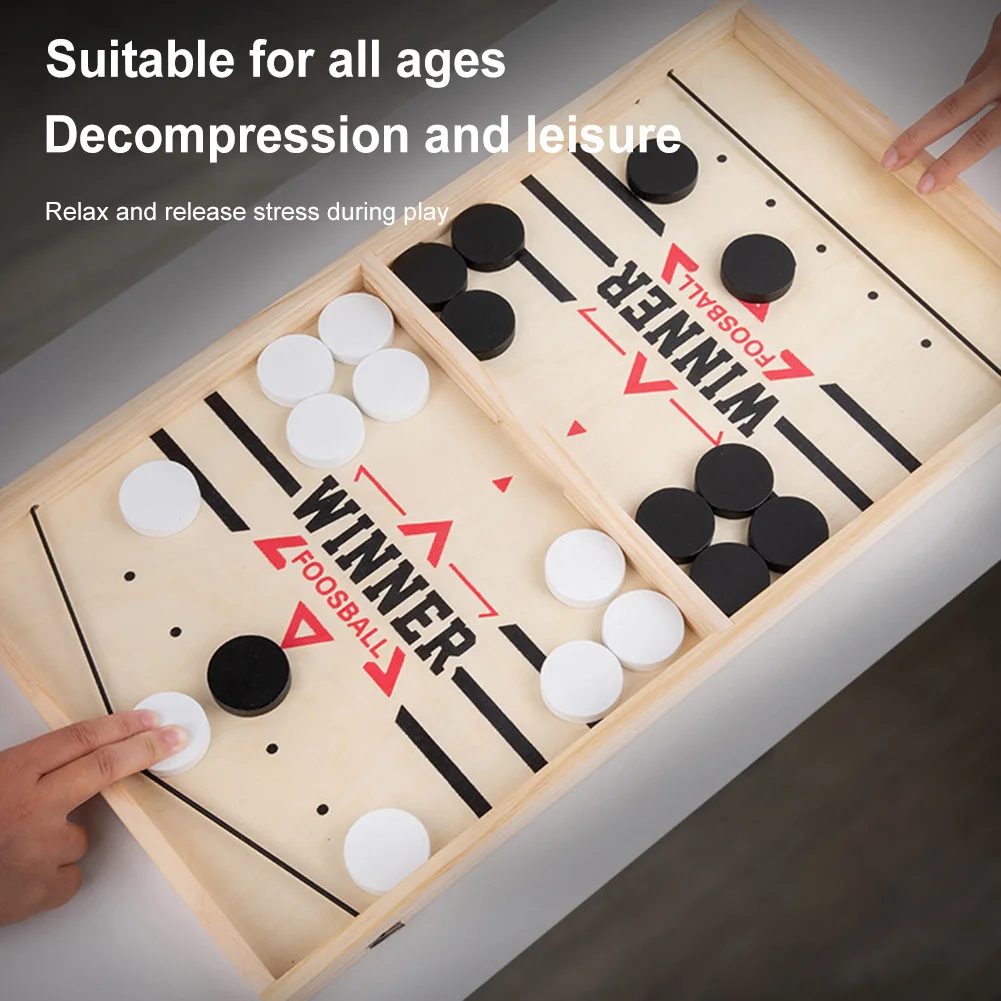 Sling Puck Board Games Wooden  - đánh giá và giá Party Games For 7 People