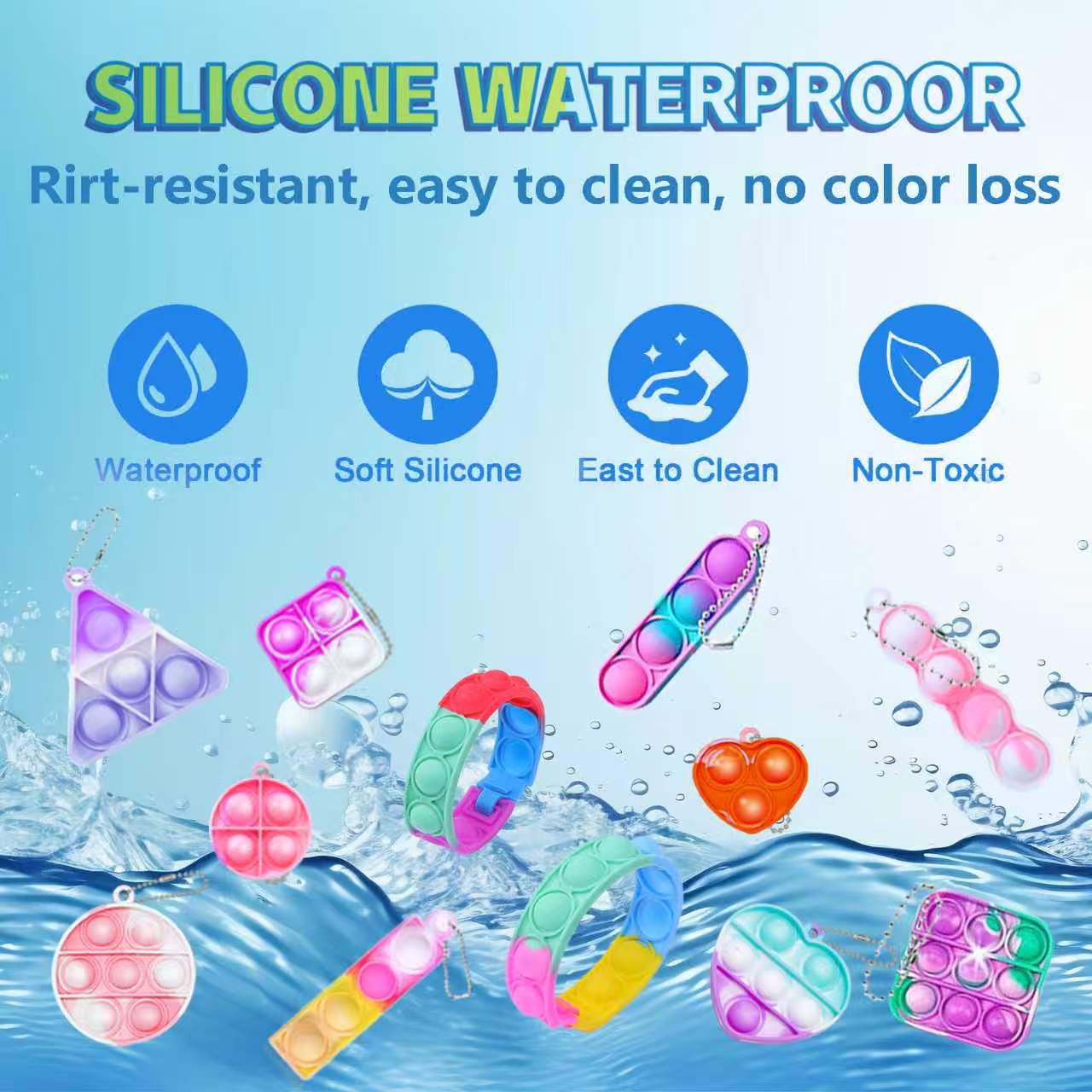 Mini Pop Keychain Fidget Toys  - đánh giá và giá Party Games Kids Birthday