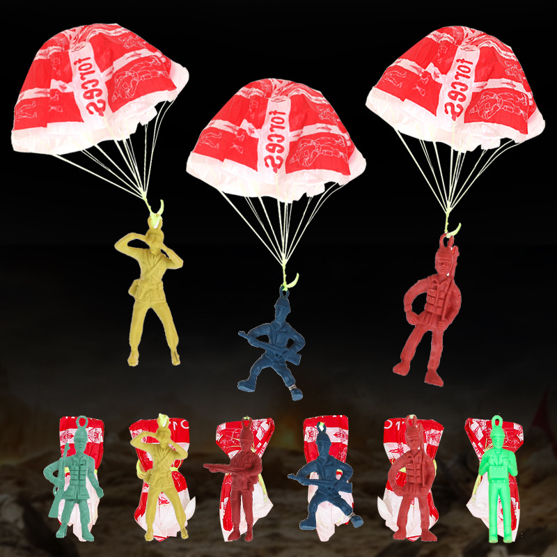 10pcs Plastic Ejecting Parachu - đánh giá và giá Party Games Kids Outdoor