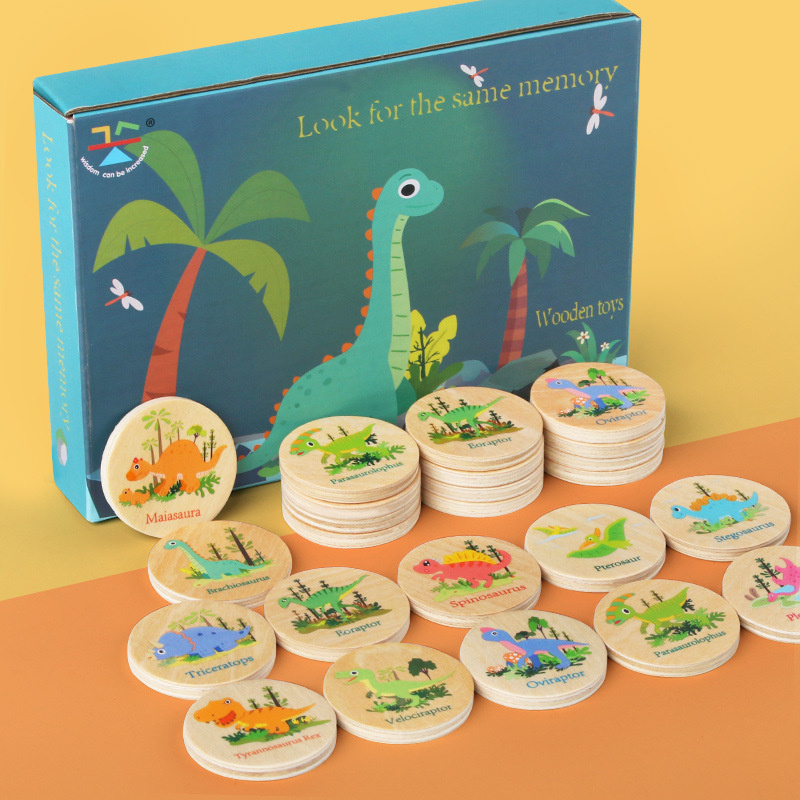 Memory Game Dinosaur Matching  - đánh giá và giá Party Games Summer