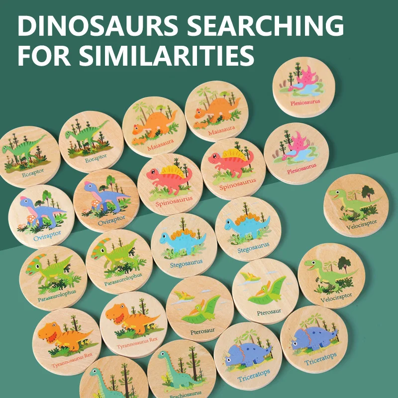 Memory Game Dinosaur Matching  - đánh giá và giá Party Games Summer