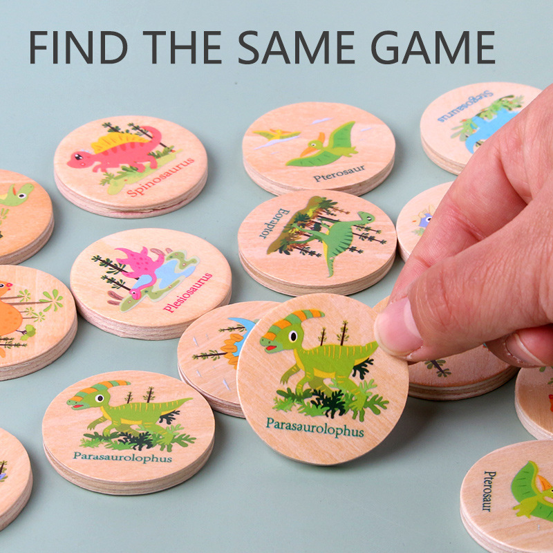 Memory Game Dinosaur Matching  - đánh giá và giá Party Games Summer