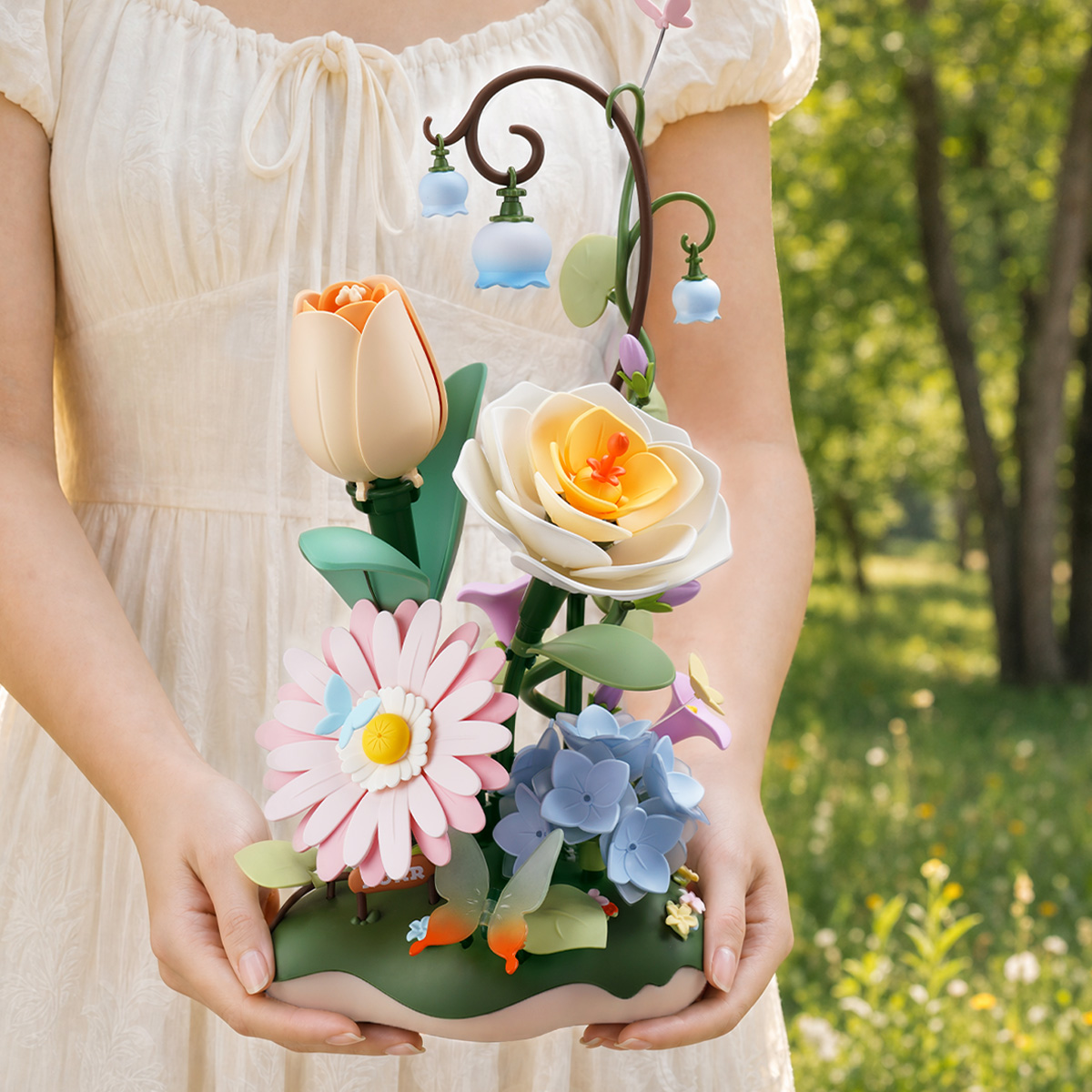 ROKR 3D Puzzle Toys Garden Ram - đánh giá và giá Games Garden Party