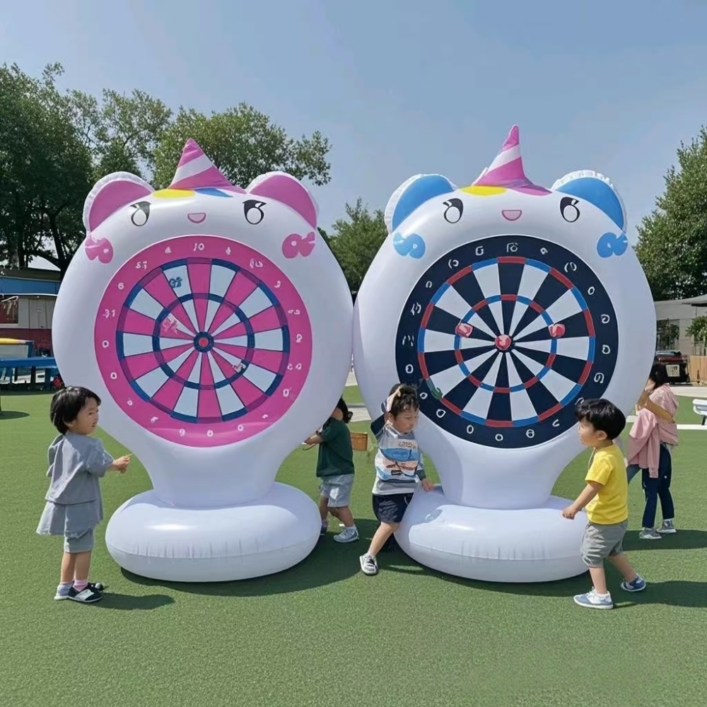 Inflatable Unicorn Throwing Ga - đánh giá và giá Games Garden Party
