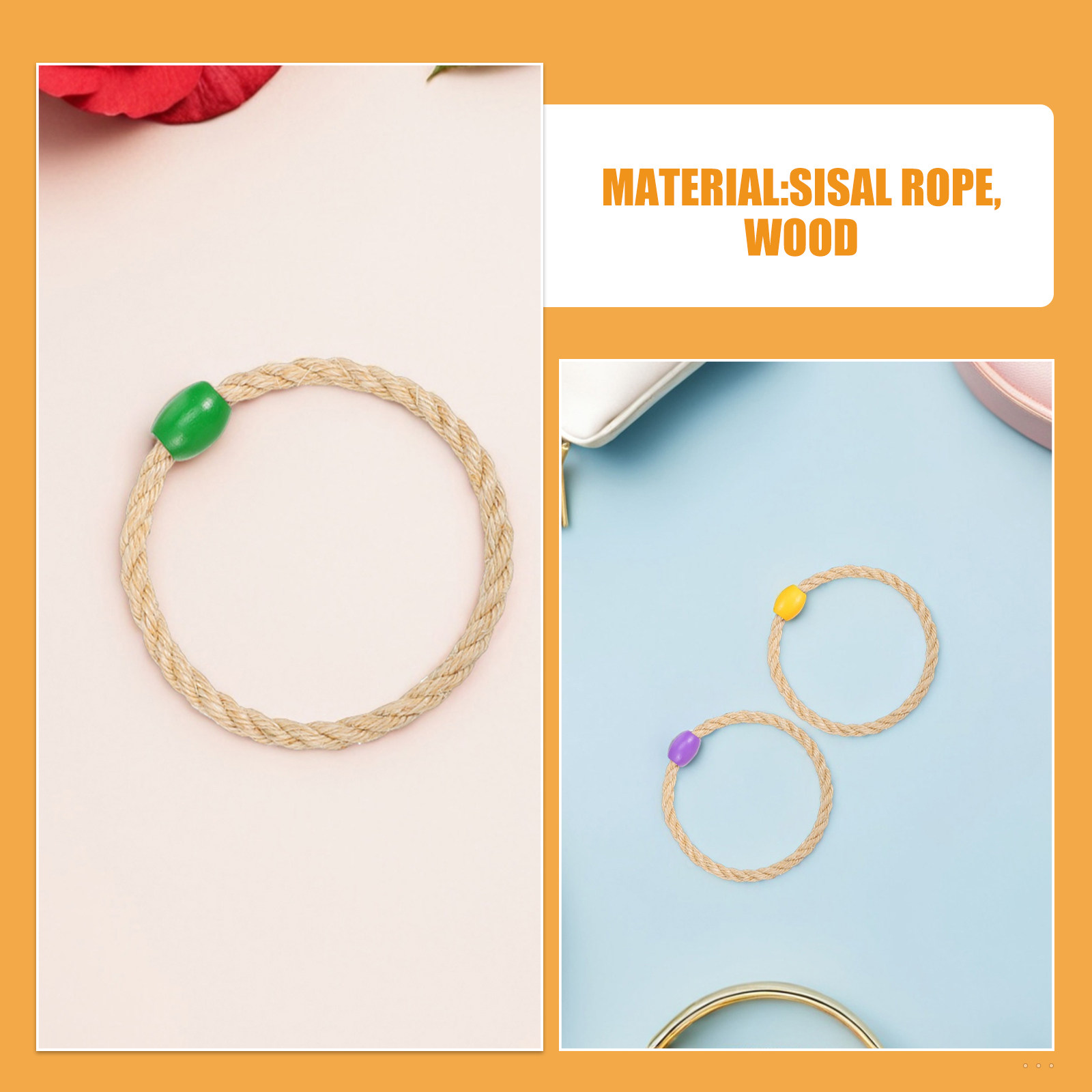 15Pcs Sisal Rope Ring Toss Out - đánh giá và giá Party Games Kids Outdoor